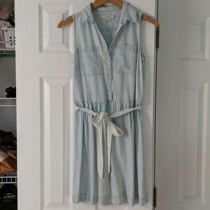 Loft Jean colored Dress